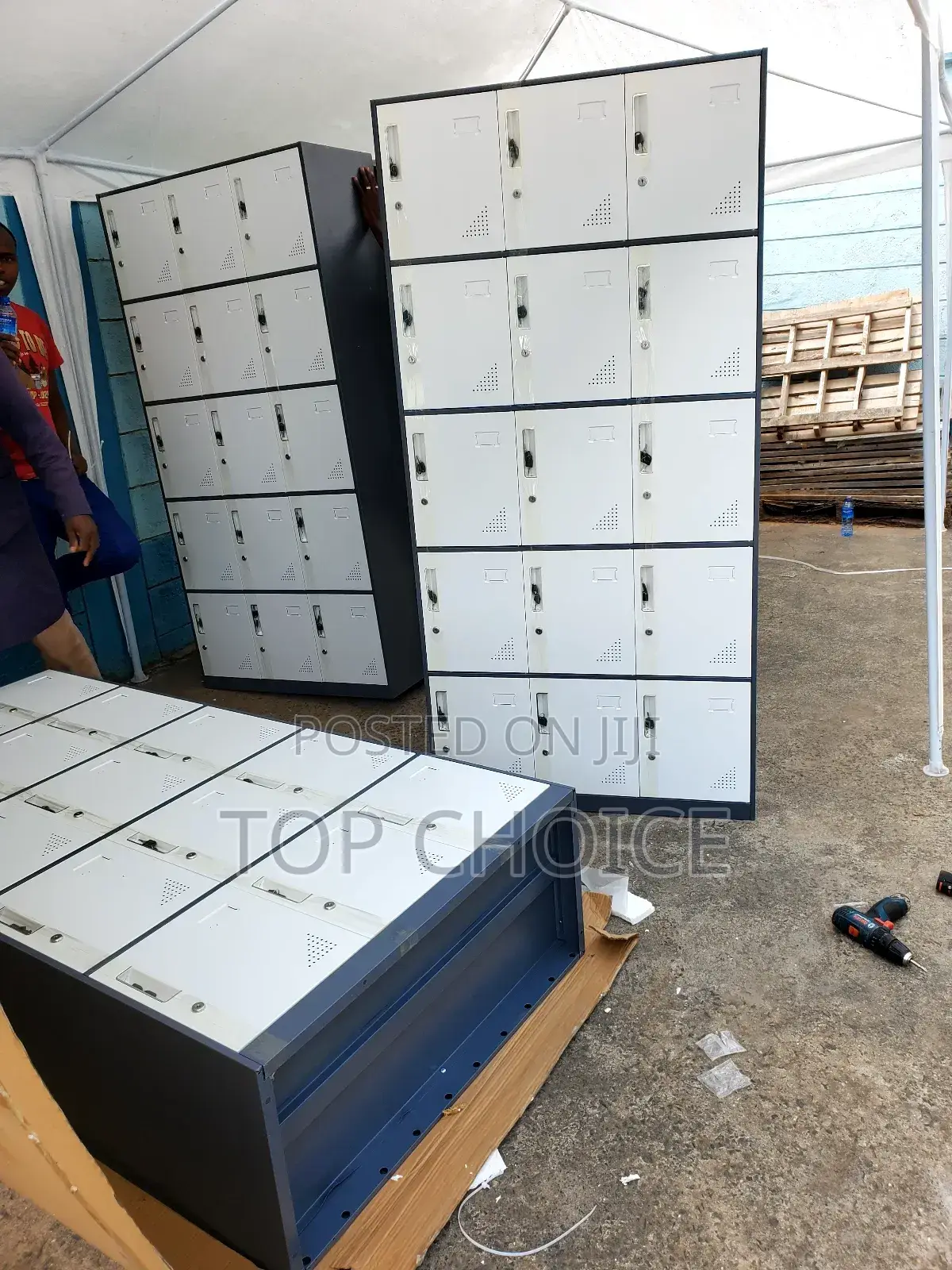 15 Door Gym Cabinets