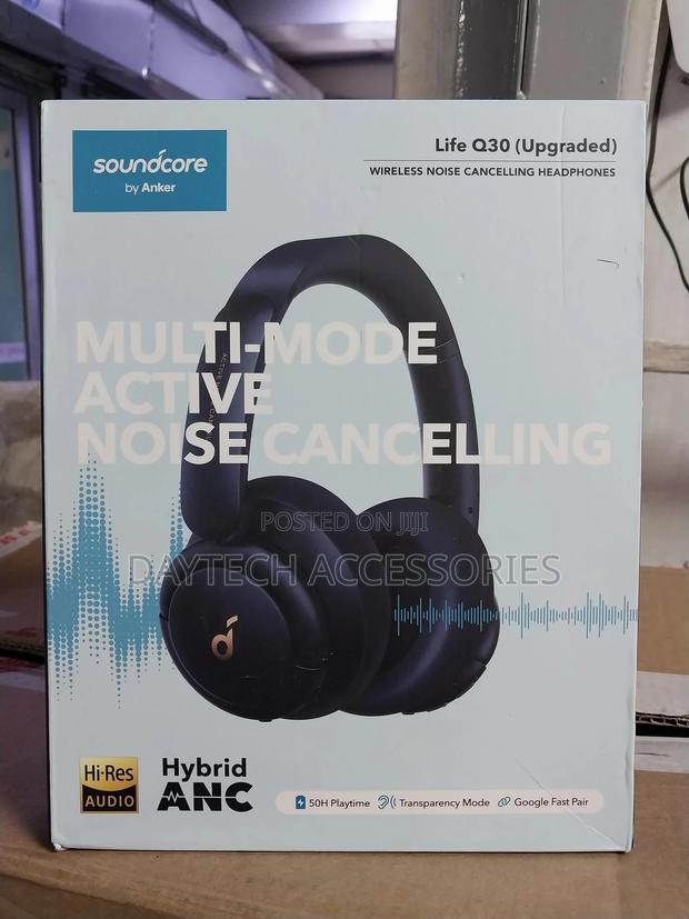 The Anker Soundcore Life Q30 Wireless Noise-Cancelling Headphones. - main view