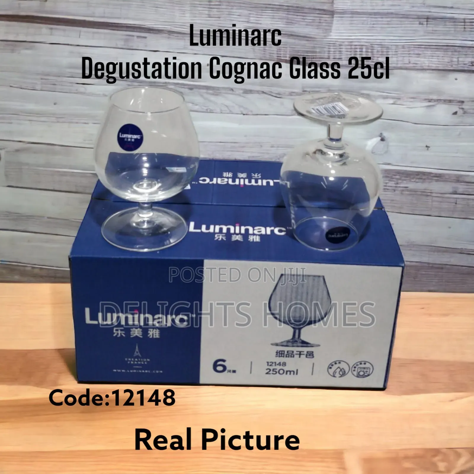 Luminarc Degustation Cognac Glass_b