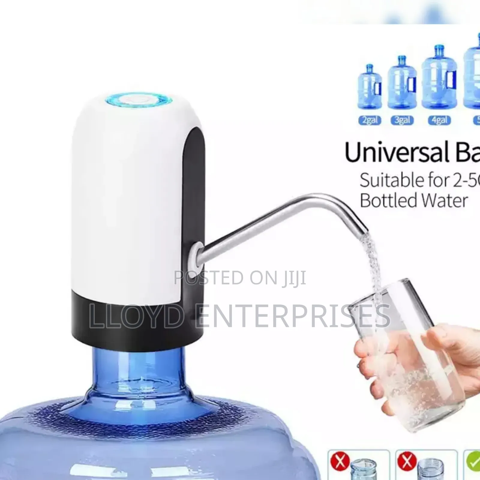 Universal Barrel Electric Water Pump