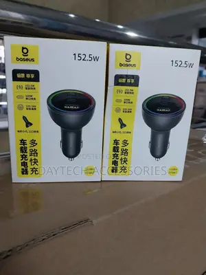 Baseus 152.5w Car Charger 100w Fast Charging Pd3.0 Qc4.0 Usb Type-C