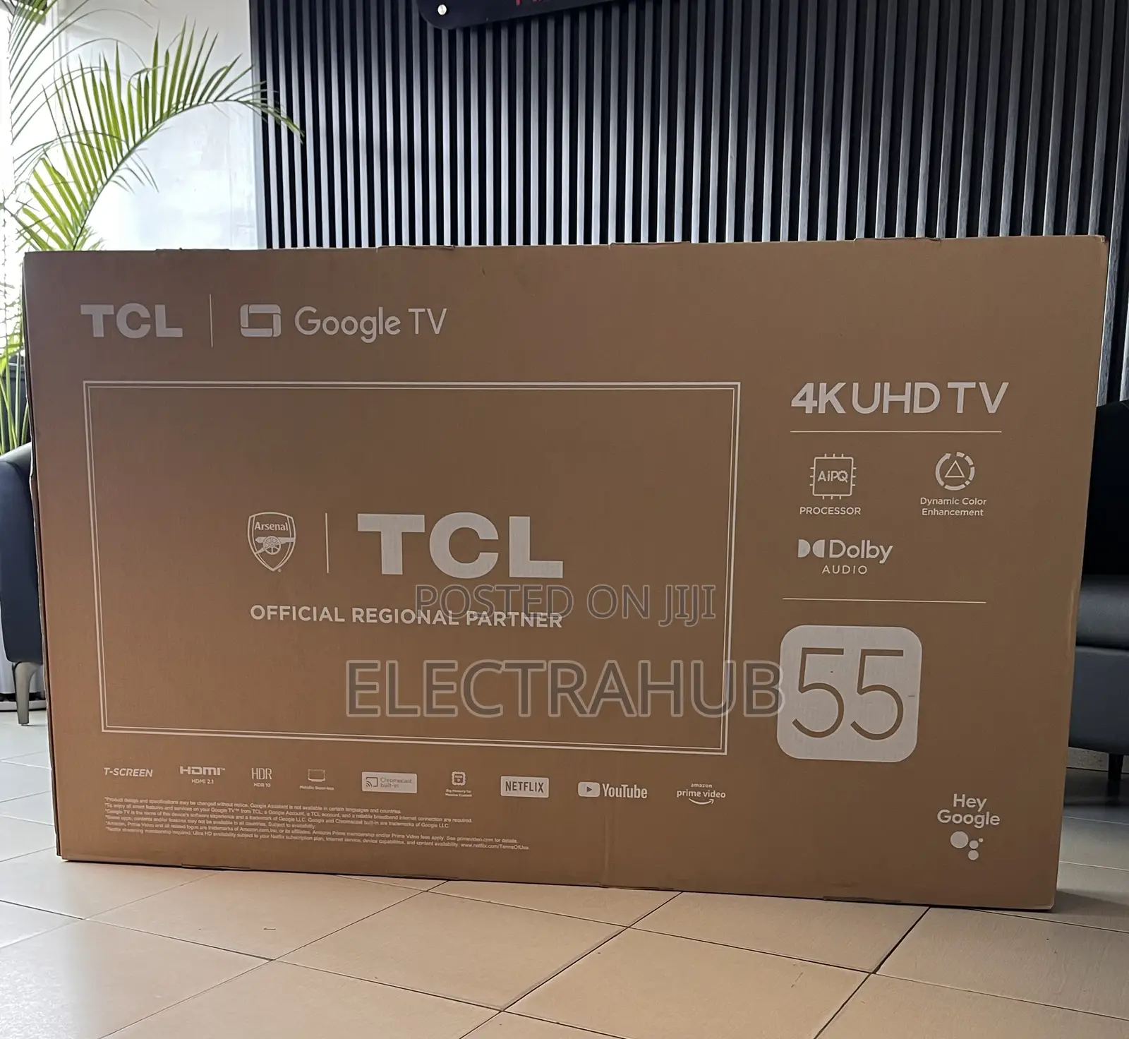 TCL 55 Inch Google Smart V6c Tv Brand New Sealed