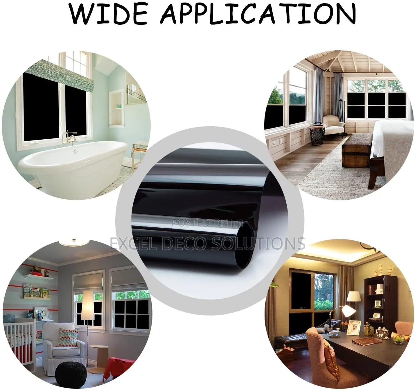 Premium Blackout Window Film | Full Privacy Film