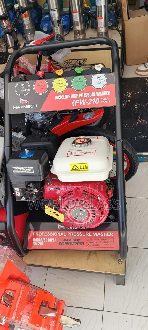 Maxmech Gasoline High Pressure Washer Machine - main view