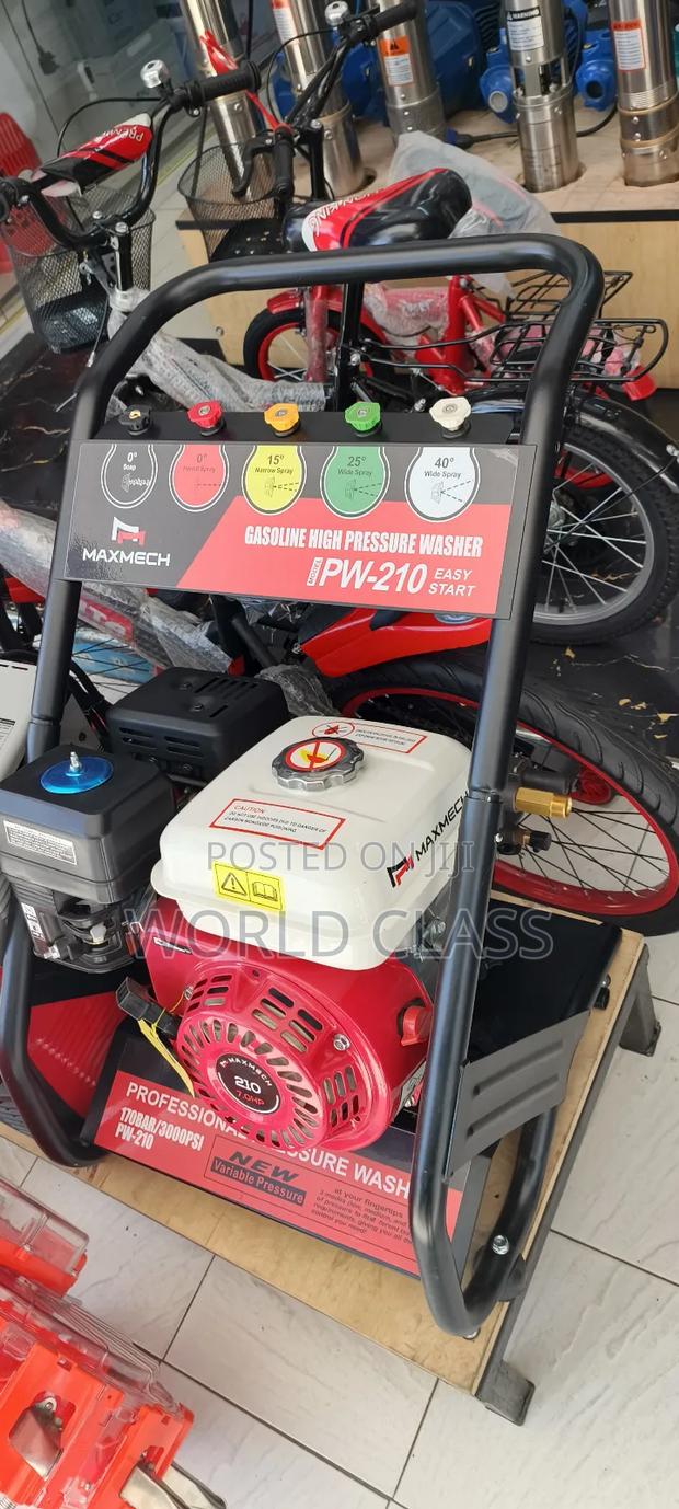 Maxmech Gasoline High Pressure Washer Machine - thumbnail 2