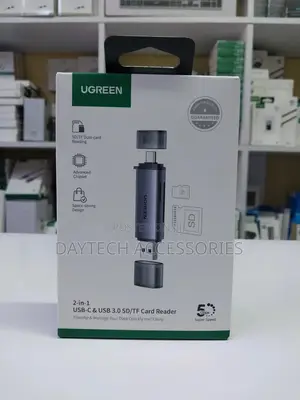 Ugreen 2-in-1 Usb-C Usb 3.0 Sd/Tf Card Reader.