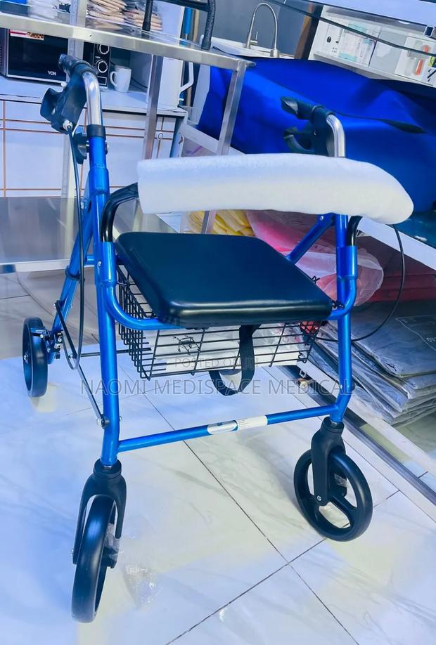 Rollator Walking Frame With Wheels - main view