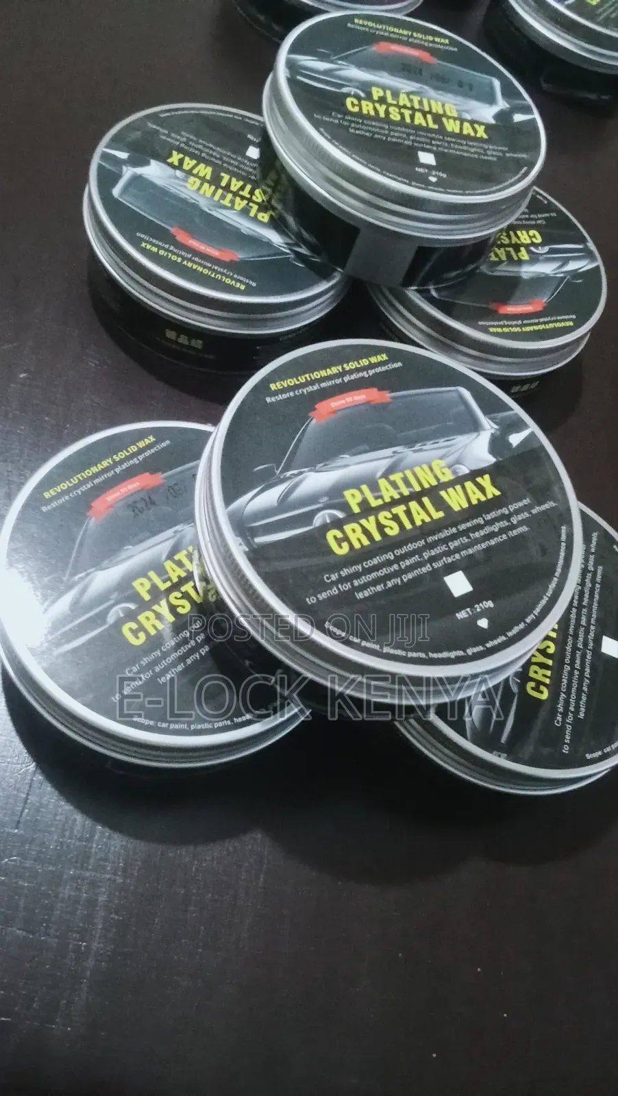 Solid Car Plating Crystal Wax