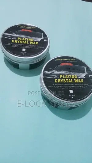 Leather Crystal Plating Wax