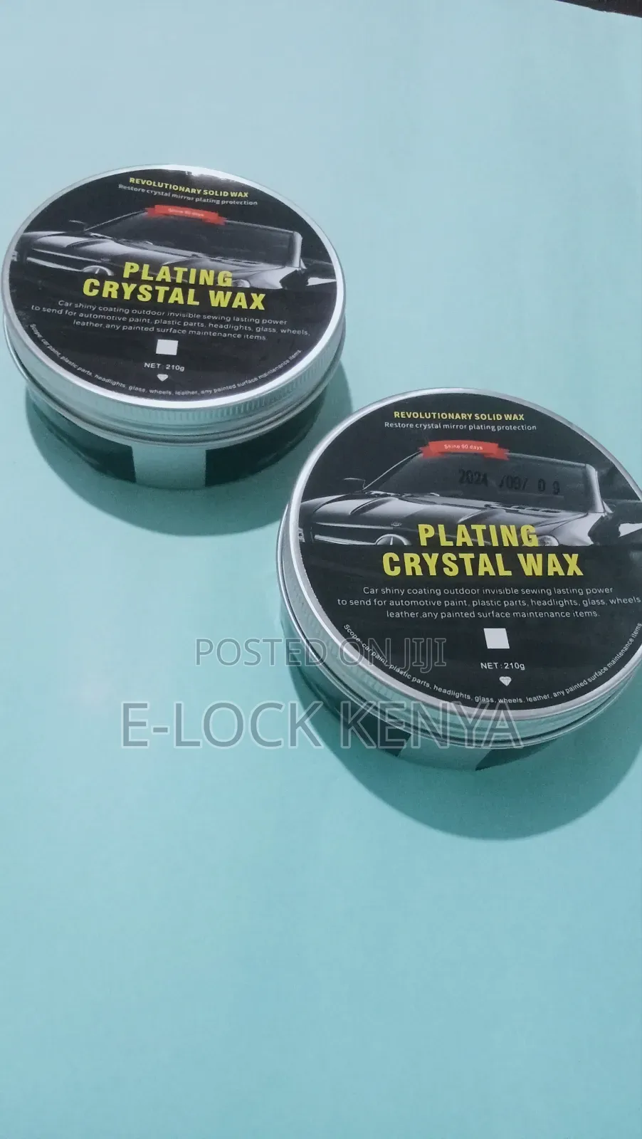 Leather Crystal Plating Wax