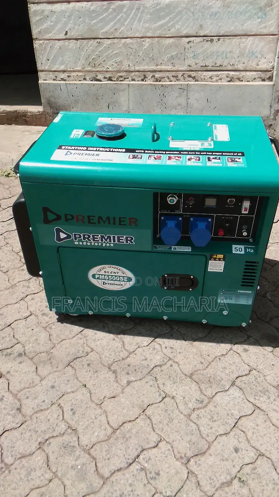 Silent Diesel Generator Key Start