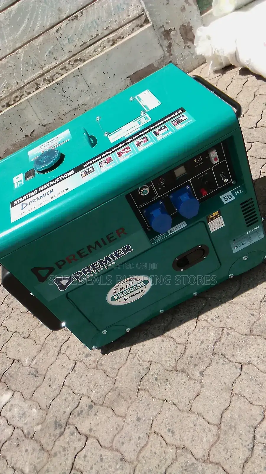 Silent Diesel Generator Key Start