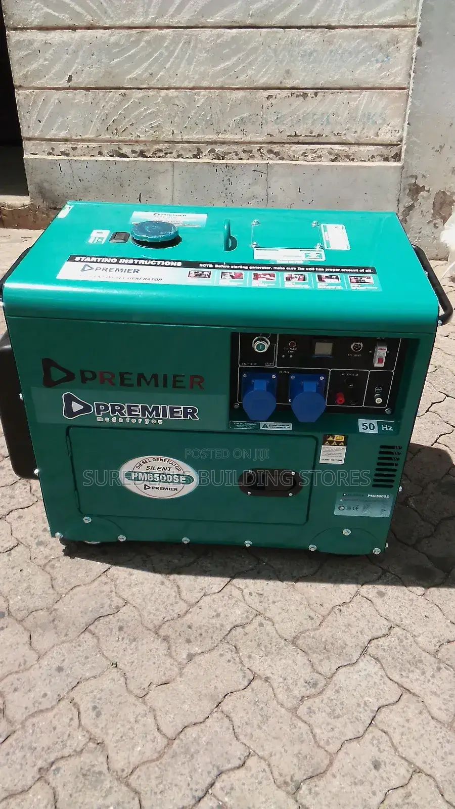 Silent Diesel Generator Key Start