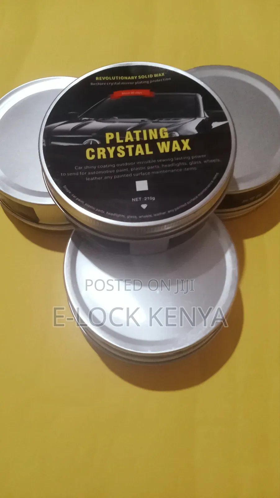 Vehicles Crystal Plating Wax