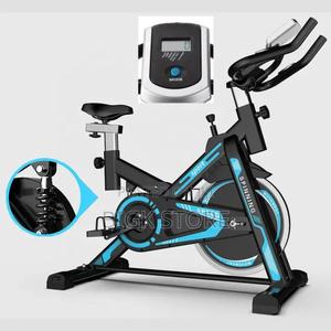Cardio Spin Bike Machine With Adjustable Seat - thumbnail 2
