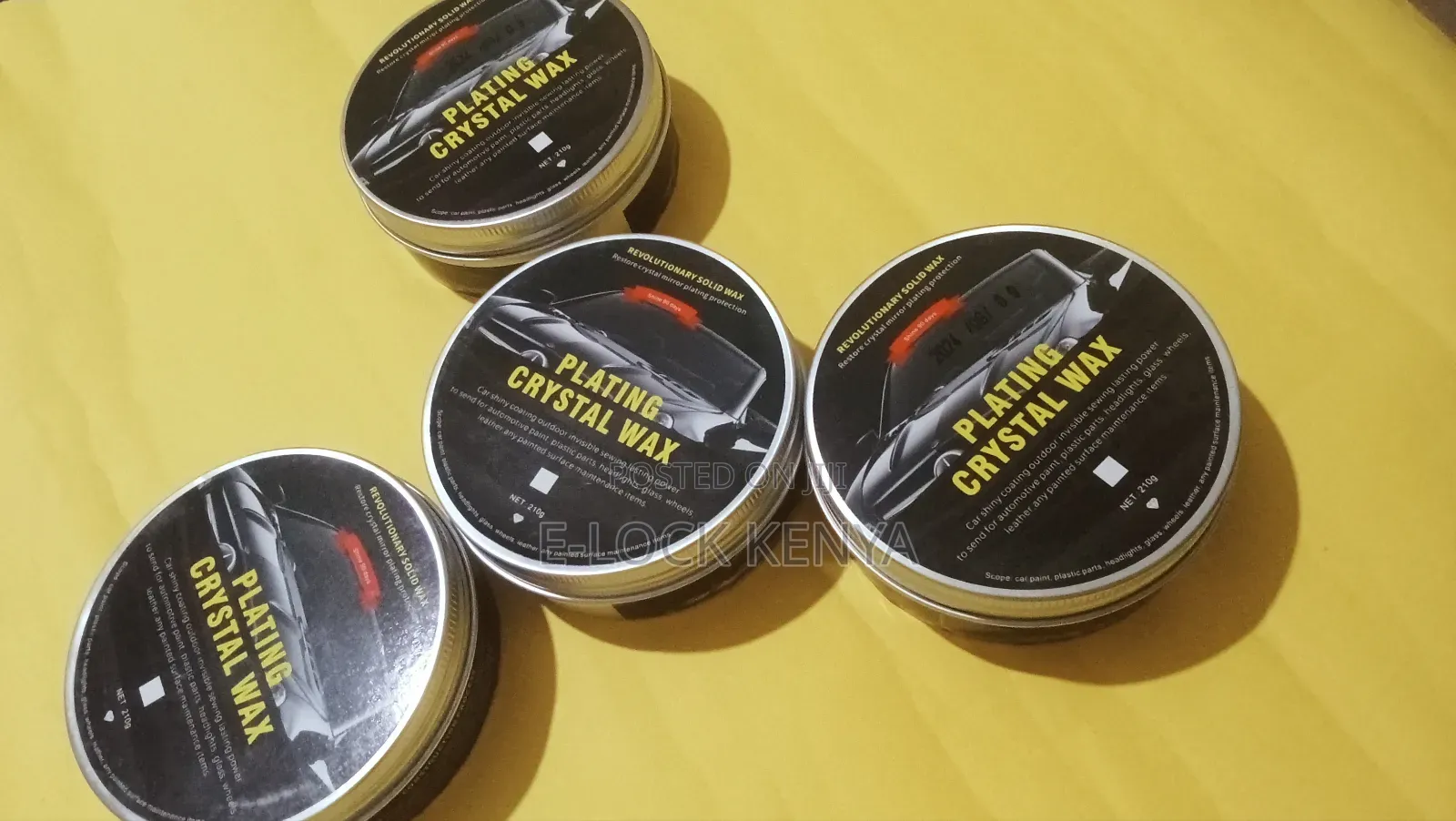 Car Brightening Crystal Wax