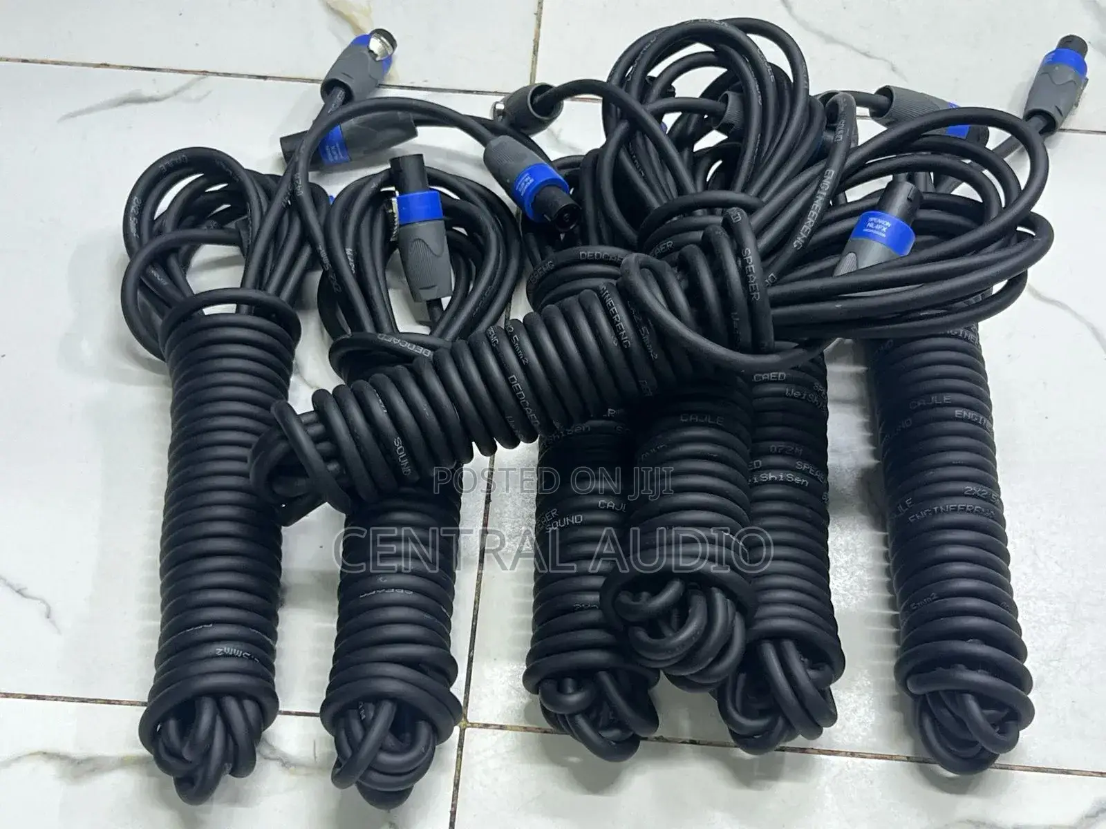 10mtr 2.5mm Speaker Cable + Speckons