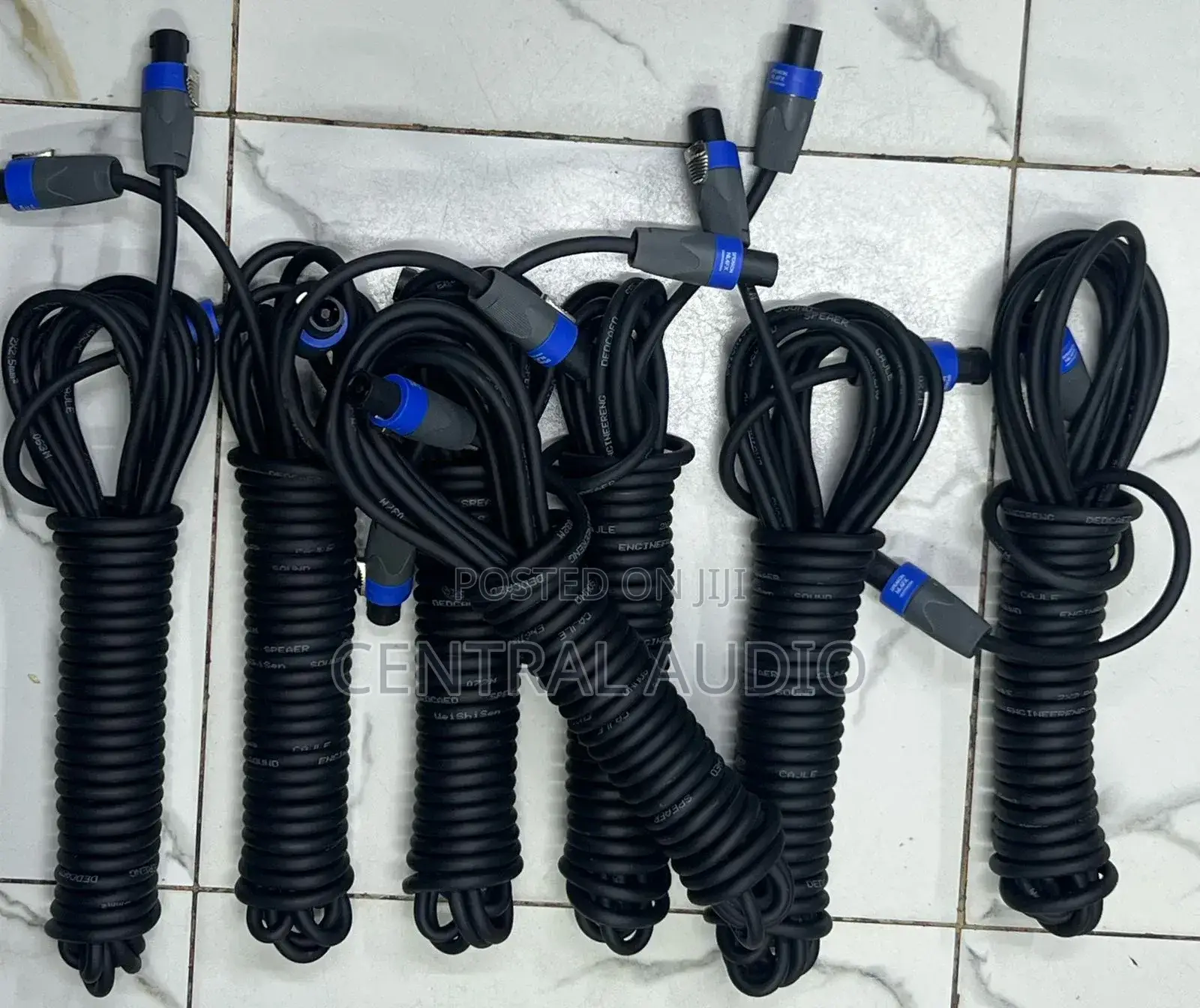 10mtr 2.5mm Speaker Cable + Speckons