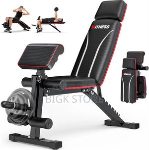Adjustable Foldable Workout Gym Bench - thumbnail 2