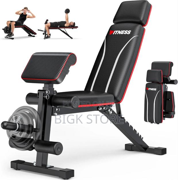 Adjustable Foldable Workout Gym Bench - main view
