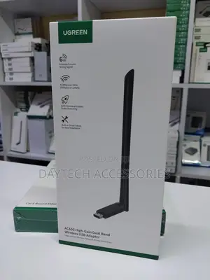 Ugreen Ac650 High-Gain Dual Band Wireless Usb Wifi Adapter - Cm496