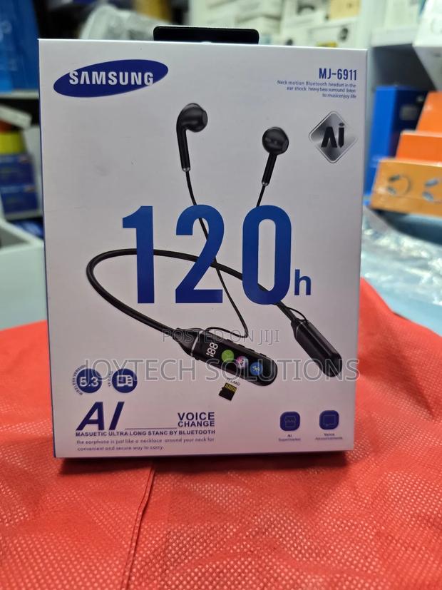 Bluetooth Earplug Headphones, Neckband Wireless Earbuds Earplugs - main view