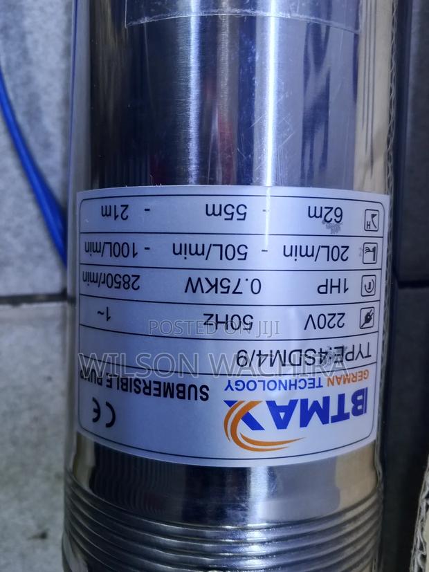Submersible Pump Btmax 1hp. 0.75kw - thumbnail 2