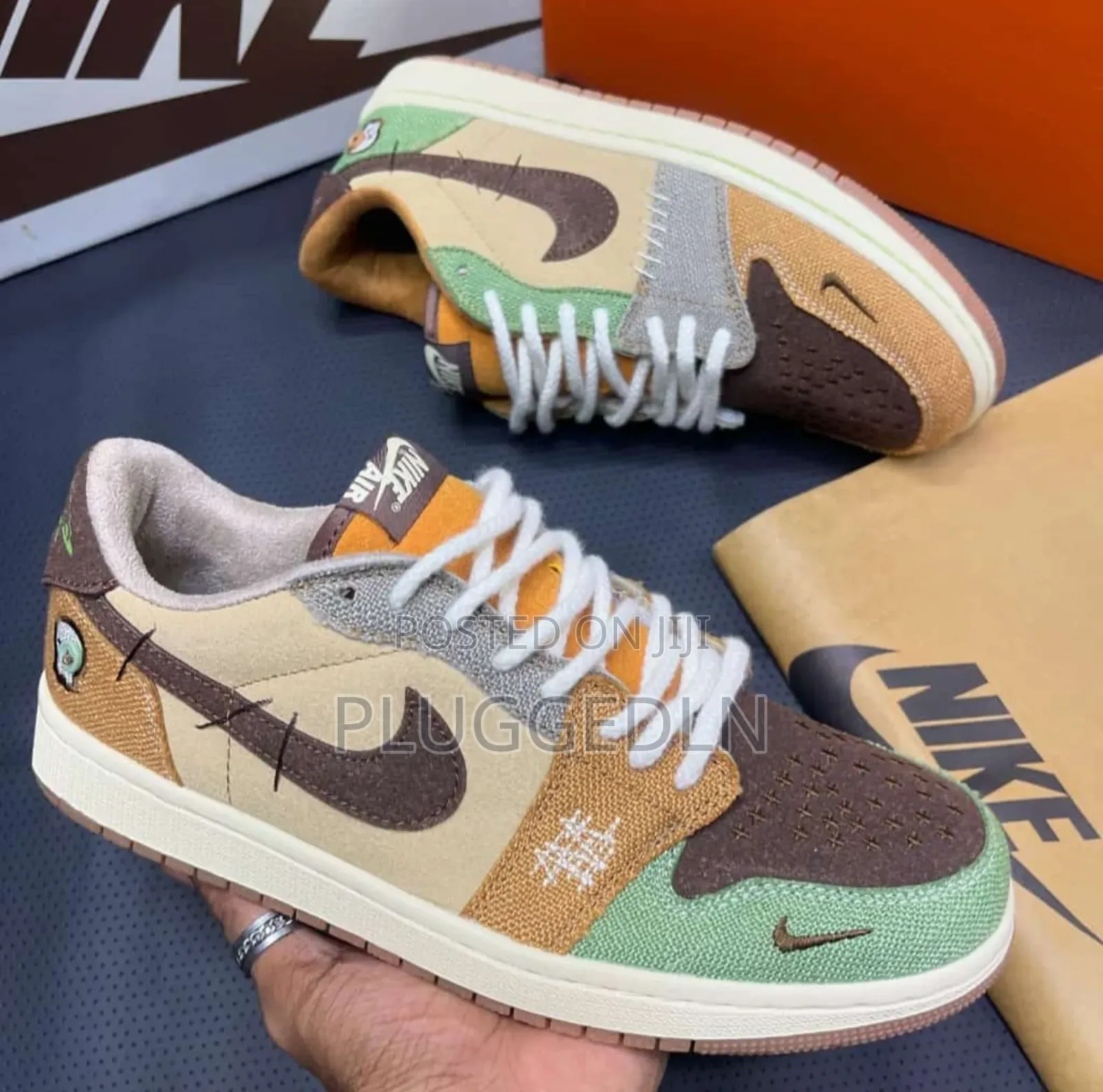Nike Air Jordan 1 Retro Low Og Zion Williamson 'Voodoo' Sneaker,