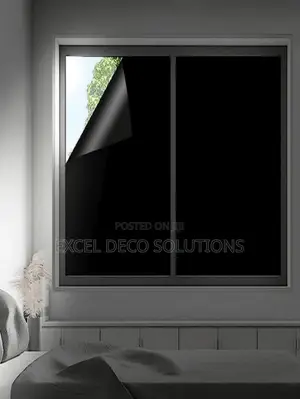 100% Light Block Window Film | Bedroom-Grade Quality