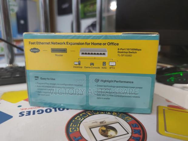 8port Tp_link Switch - thumbnail 3