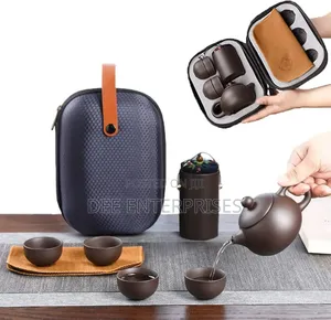 Travel Ceramic Kung Fu Teapot Set