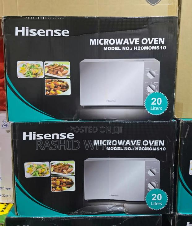 Hisense White Digital Microwave