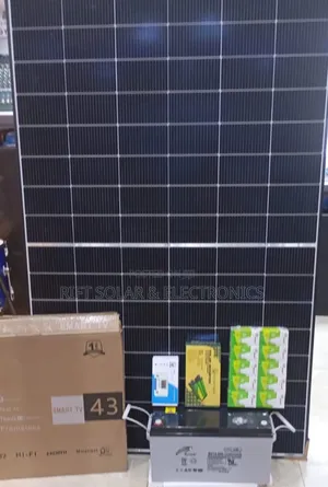 Best 525 Watts Jinko Solar - 200ah Battery - 43" Smart Led Tv Package