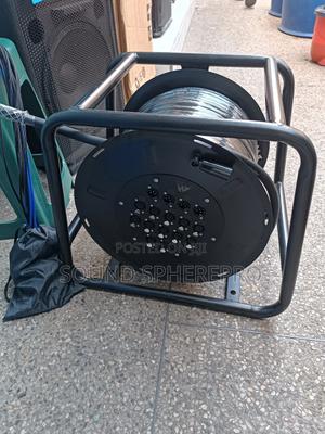 12 Input+4 Outputs 50mtrs Snake Cable Withe Cage - main view