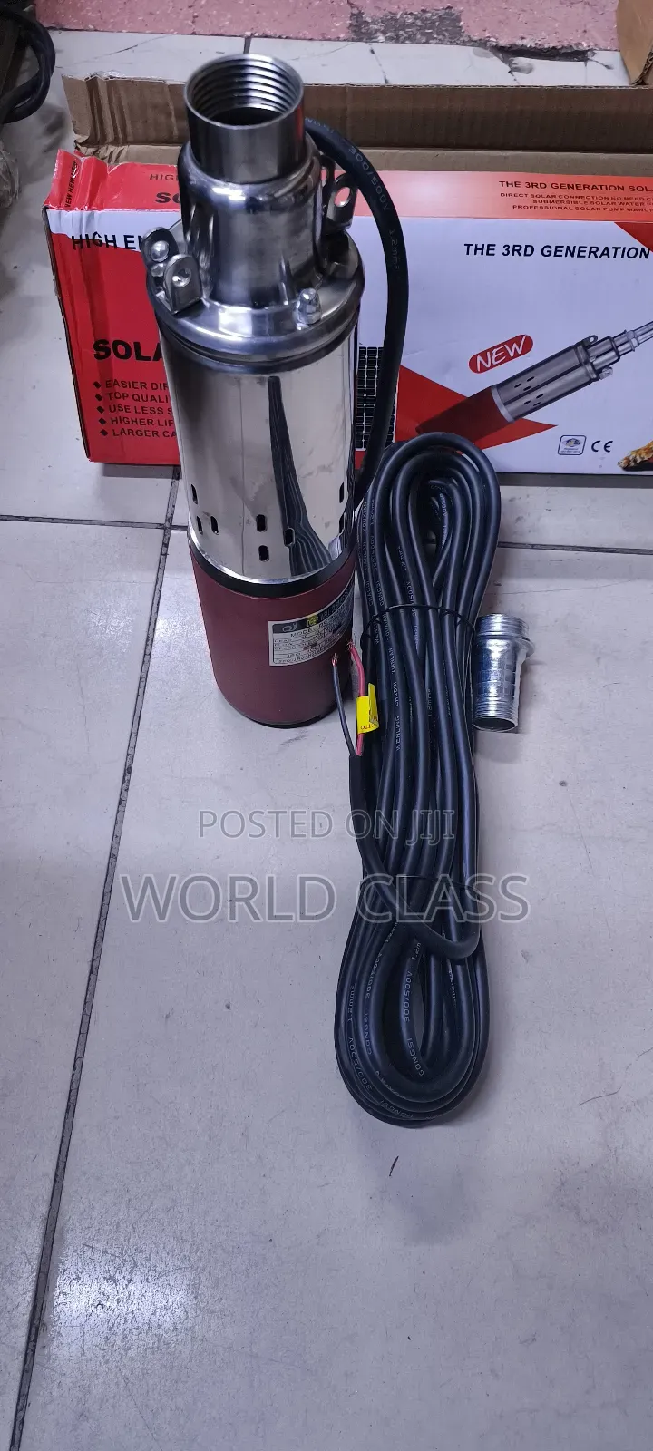 250watts Submersible Tiger Solar Water Pump
