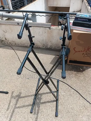 Sounds Double Keyboard Stand for Two Keyboard
