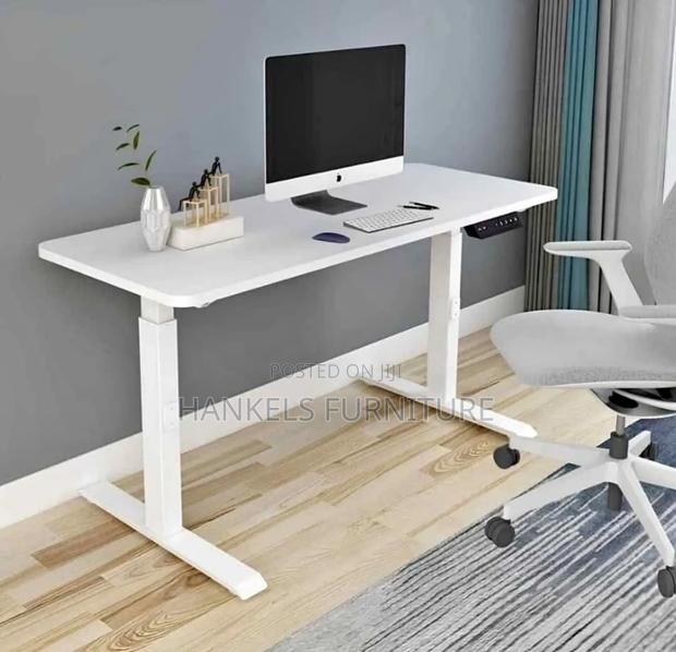 Adjustable Electric Desk – Smooth Height Control - main view