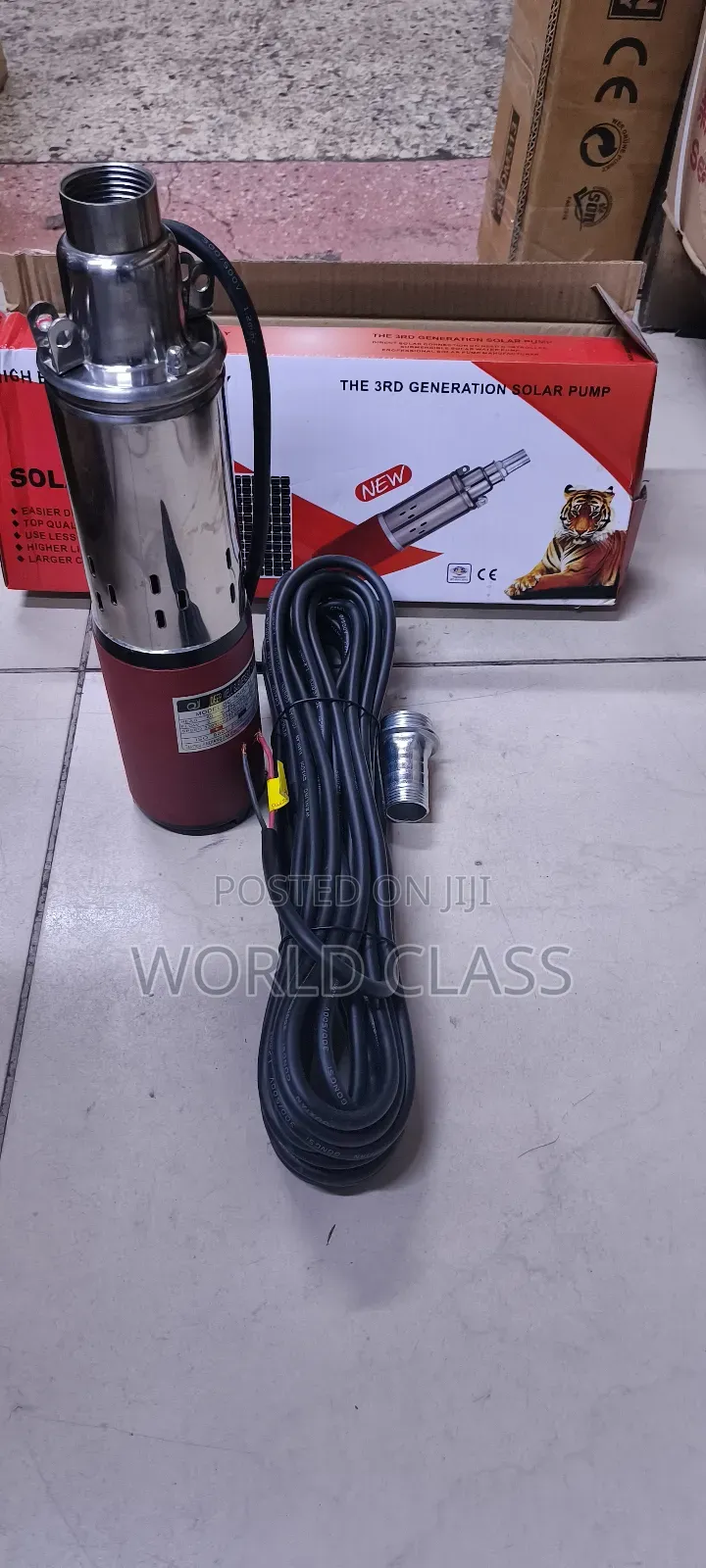 24v Tiger Submersible Solar Water Pump