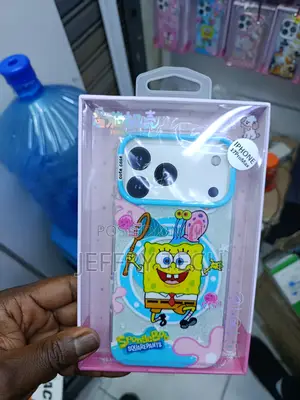 Raphics Spongebob Disney Cartoon Magsafe Case for iPhone 17 Pro Max