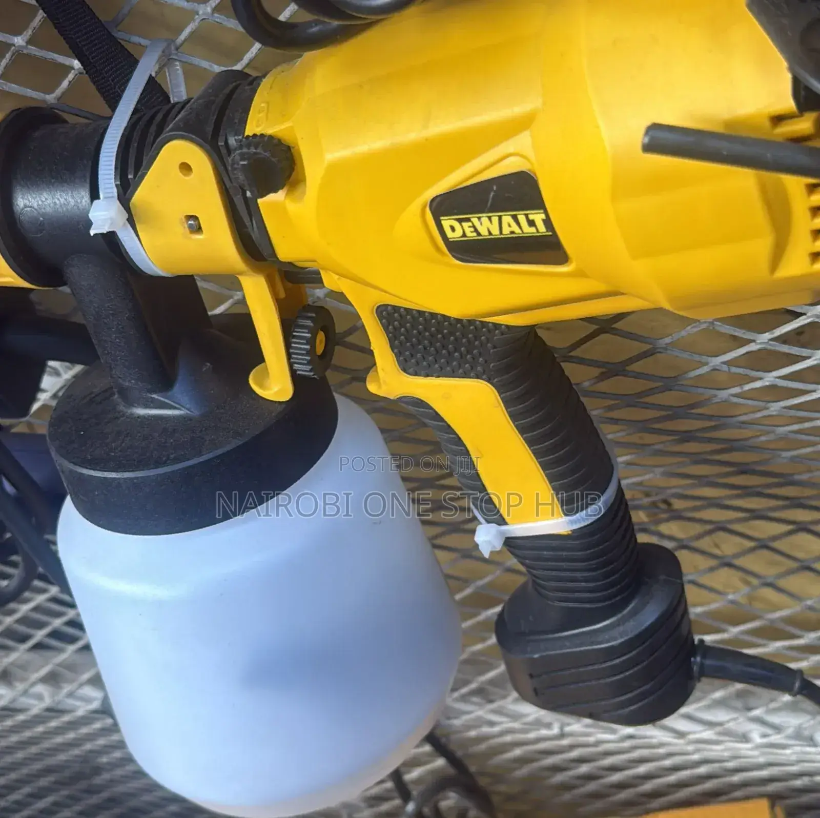 Cordless Paint Sprayer Compatible With Dewalt Batteries.