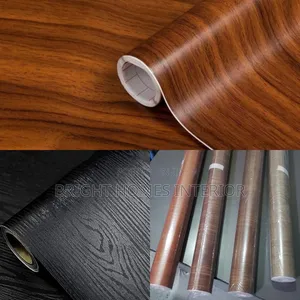 Woodeffect Contact Paper for Kitchen Cabinets and Tv Stand
