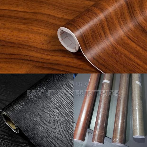 Woodeffect Contact Paper for Kitchen Cabinets and Tv Stand