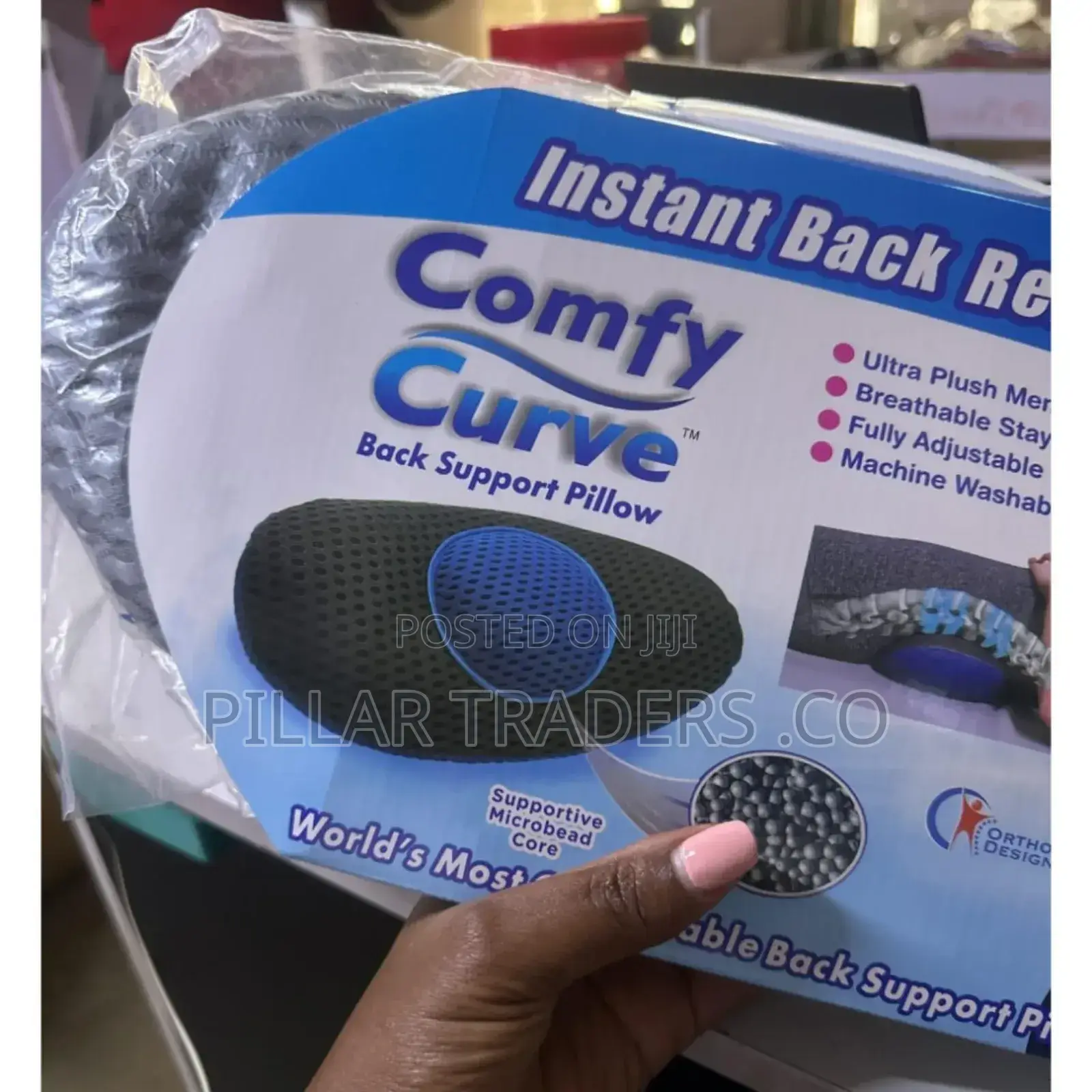 Comfy Curve Back Support Pillow