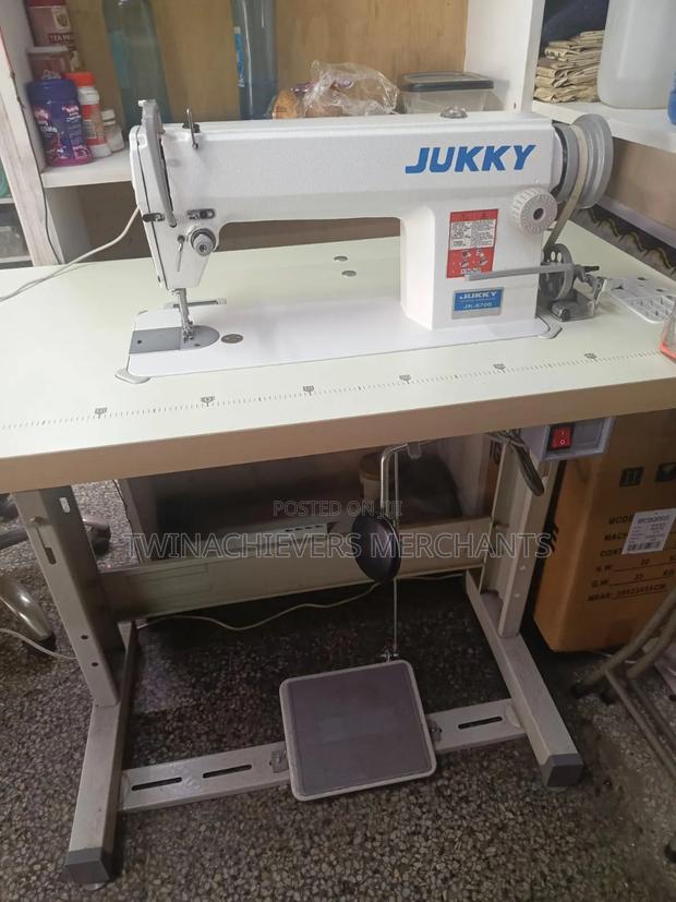 Jukky Industrial Lockstitch Sewing Machine,Head,Motor and Motor/