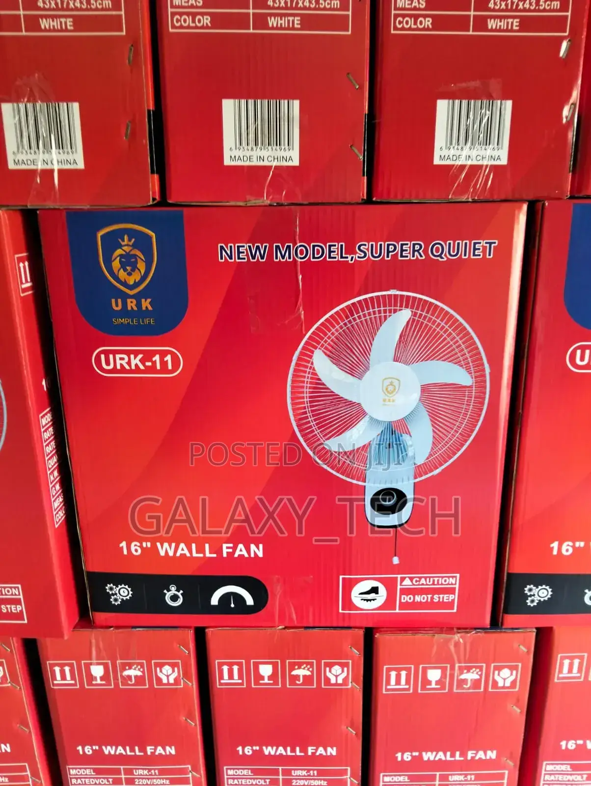 Urk 16 Inches Wall Fan