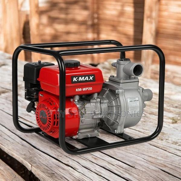 K-Max 2inch 7hp Petrol Pump With Recoil Start Efficient Water Transfer