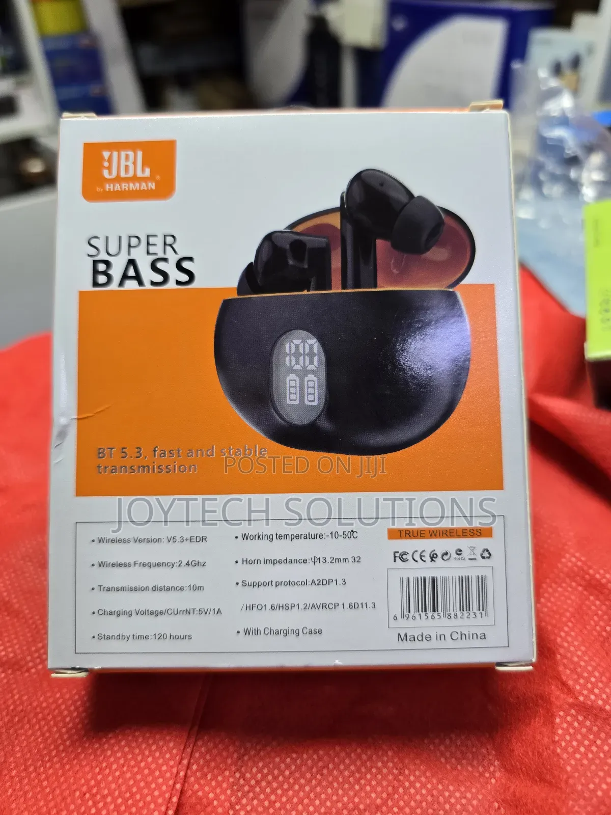 Mz895b Wireless Super Bass Earbuds, Bluetooth :Noise Cancelling