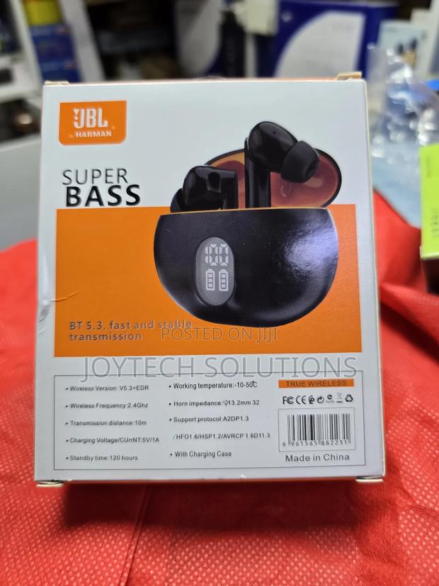 Mz895b Wireless Super Bass Earbuds, Bluetooth :Noise Cancelling - thumbnail 2