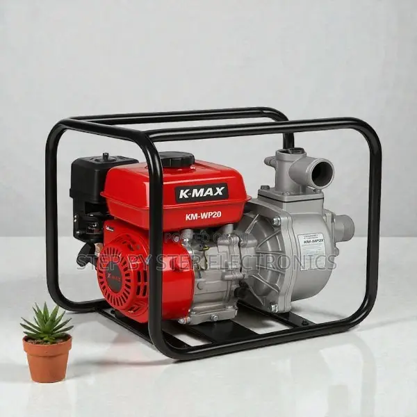 K-Max 2 Inch 7hp Petrol Water Pump Cast Iron Volute Reliable Engine