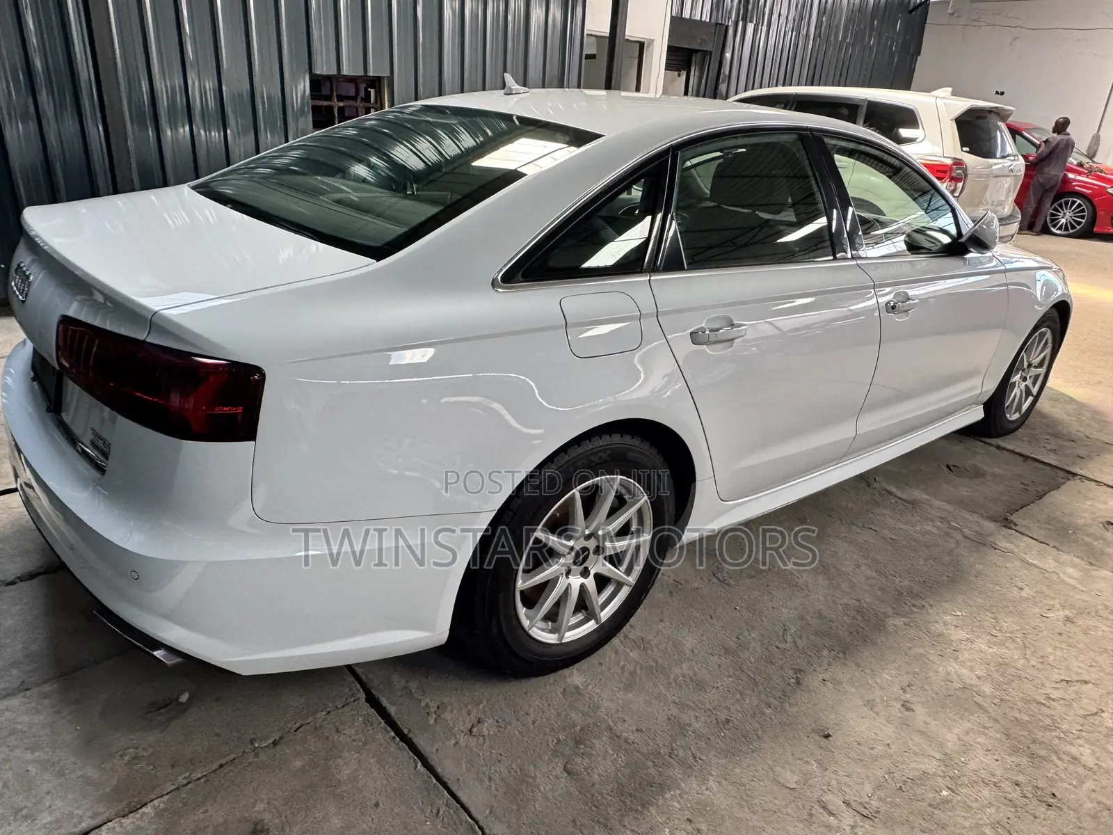 Audi A6 55 Premium AWD quattro 2019 White